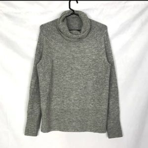 The Group Babaton Alpaca blend funnel neck sweater- XS